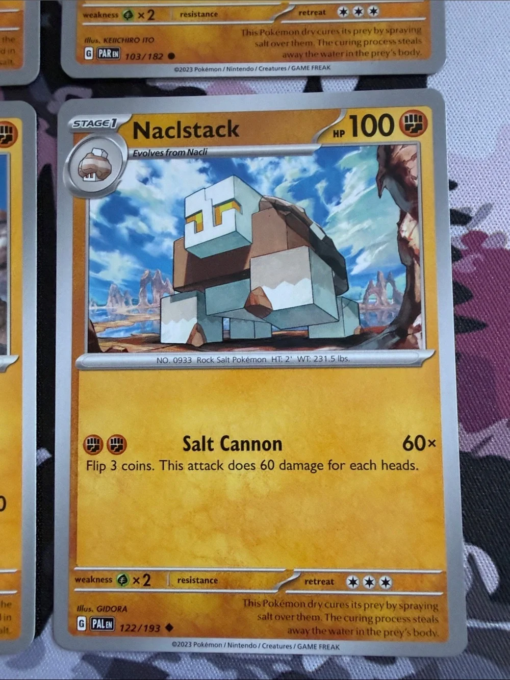 Nacli & Naclstack Evolution Lot | Paldea Evolved + Paradox Rift | ✨5/$25✨